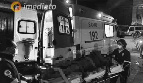 Suspeito de roubar moto é capturado e violentamente agredido no Japiim