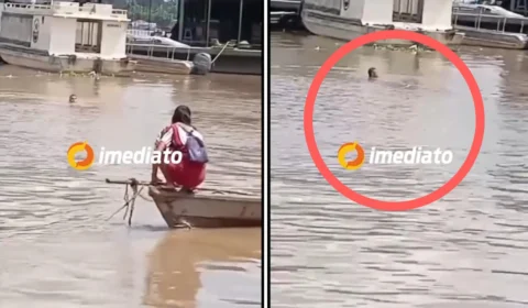 Vídeo: homem morre afogado em rio enquanto grita por socorro no Amazonas