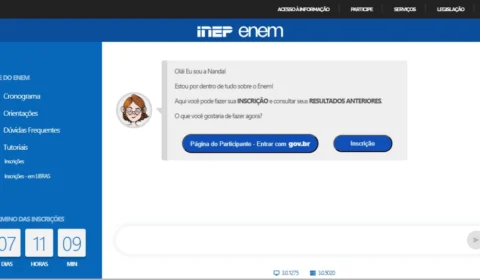 Golpistas usam página falsa do Enem para roubar dinheiro da inscrição