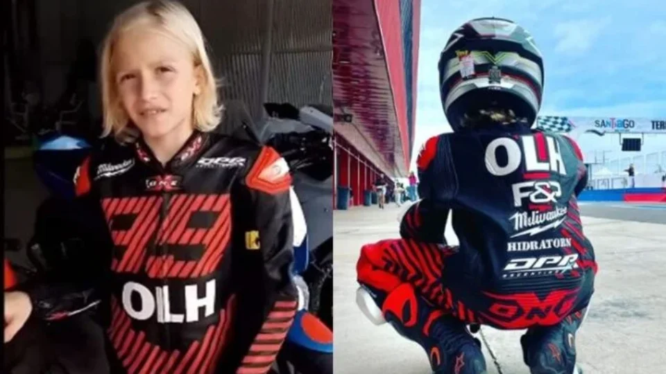 Piloto de 9 anos morre após grave acidente de moto em Interlagos