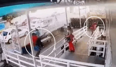 Vídeo mostra jovem sendo perseguido e executado a tiros dentro de unidade de saúde