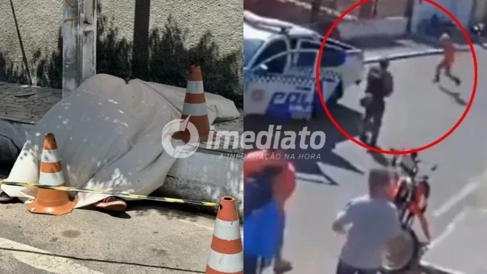 VEJA VÍDEO: idoso suspeito de furto ataca policiais com foice e termina morto