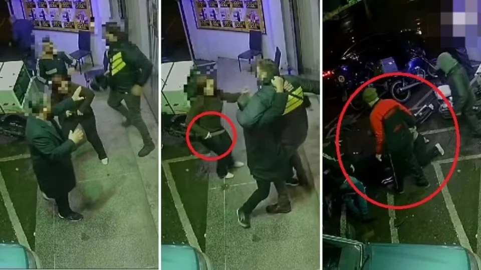 VEJA VÍDEO: motoboy leva facadas de mulher após confusão durante entrega