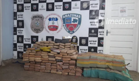 Polícia apreende mais de meia tonelada de drogas no Amazonas e causa prejuízo de R$ 4,7 milhões ao narcotráfico
