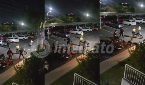Motoboys são presos por envolvimento em confusão dentro de condomínio em Manaus