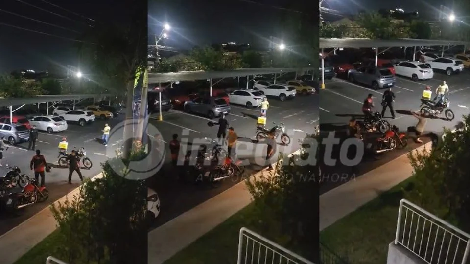 Motoboys são presos por envolvimento em confusão dentro de condomínio em Manaus