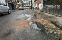 Moradores denunciam falta de infraestrutura na rua São Sebastião, no bairro Coroado