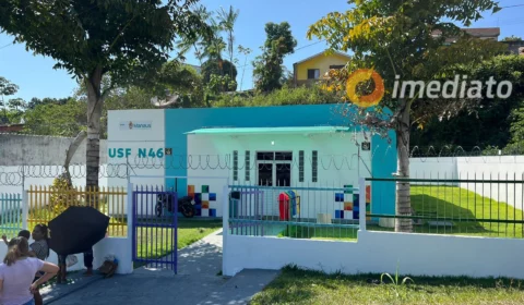 Moradores denunciam falta de atendimento em USF na comunidade Jesus Me Deu, em Manaus