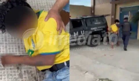 VÍDEOS: Homem é capturado e espancado após suposto furto em padaria e supermercado em Manaus