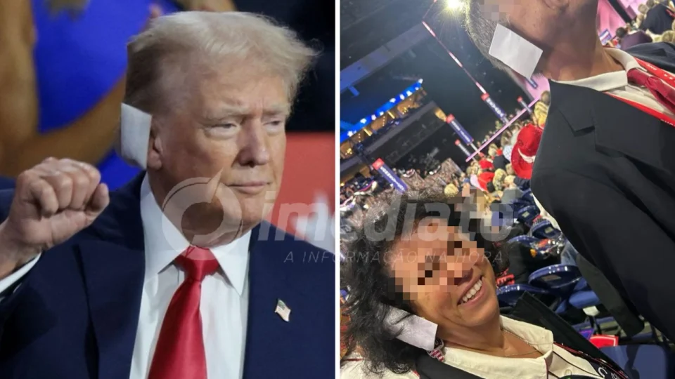VÍDEO: Apoiadores de Donald Trump usam curativo na orelha como símbolo de solidariedade ao  ex-presidente
