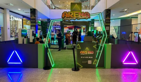 Fãs de games tem programação especial em arena de shopping de Manaus