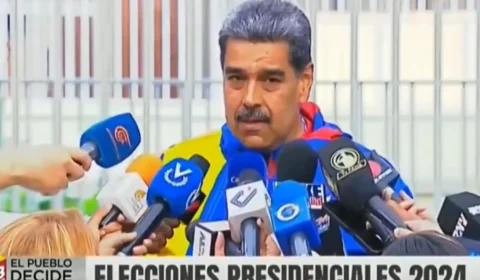 ‘Vou respeitar o resultado oficial’, diz Maduro sobre as eleições na Venezuela