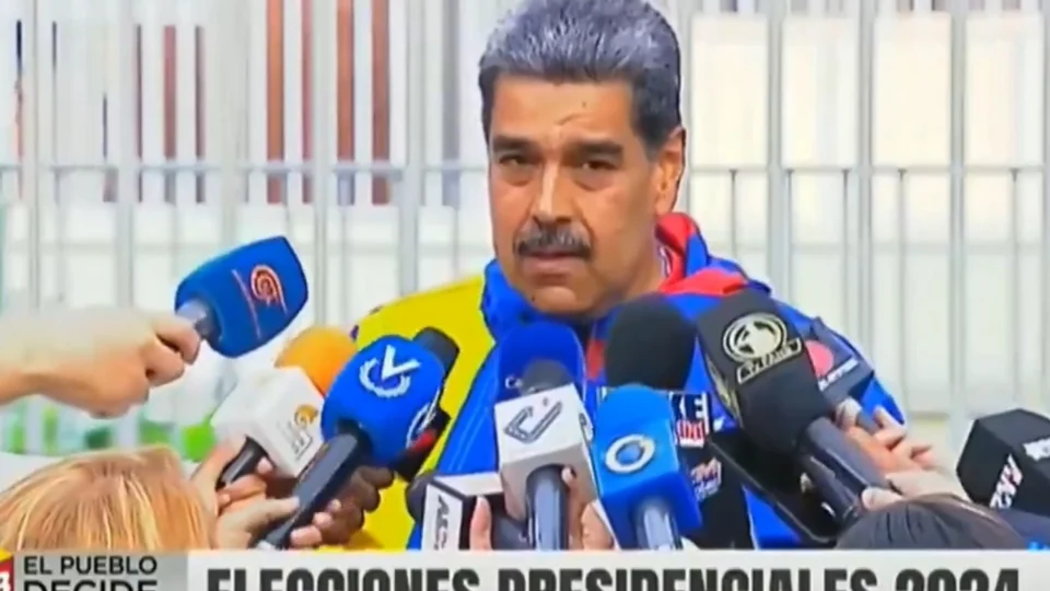 ‘Vou respeitar o resultado oficial’, diz Maduro sobre as eleições na Venezuela
