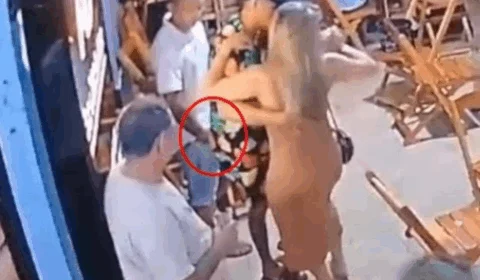 Homem mata rival após mão na bunda em forró e se esconde em rio; Veja vídeo