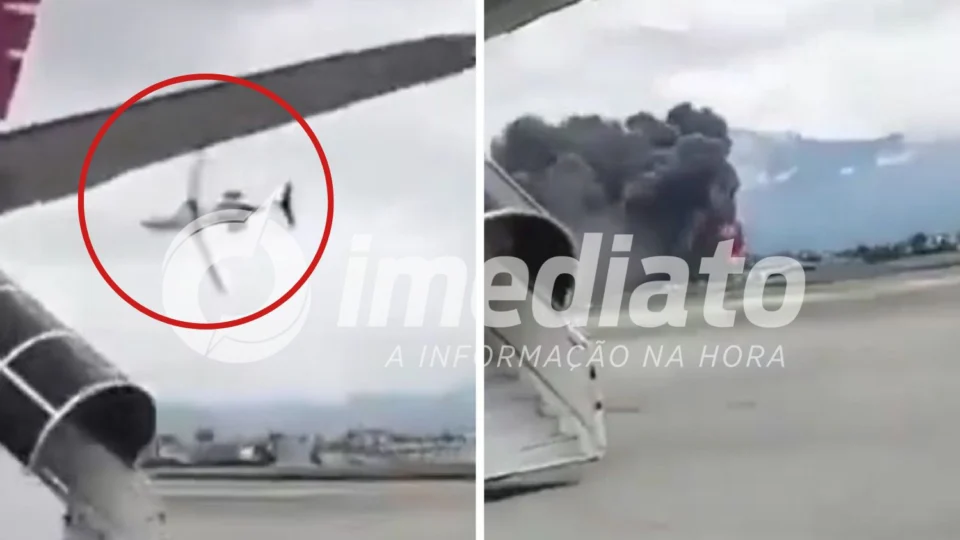VEJA VÍDEO: avião cai logo após decolar, explode e mata 18 pessoas no Nepal
