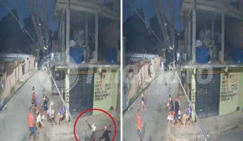 Veja Vídeo: moradores se desesperam ao serem abordados por dupla armada em Manaus