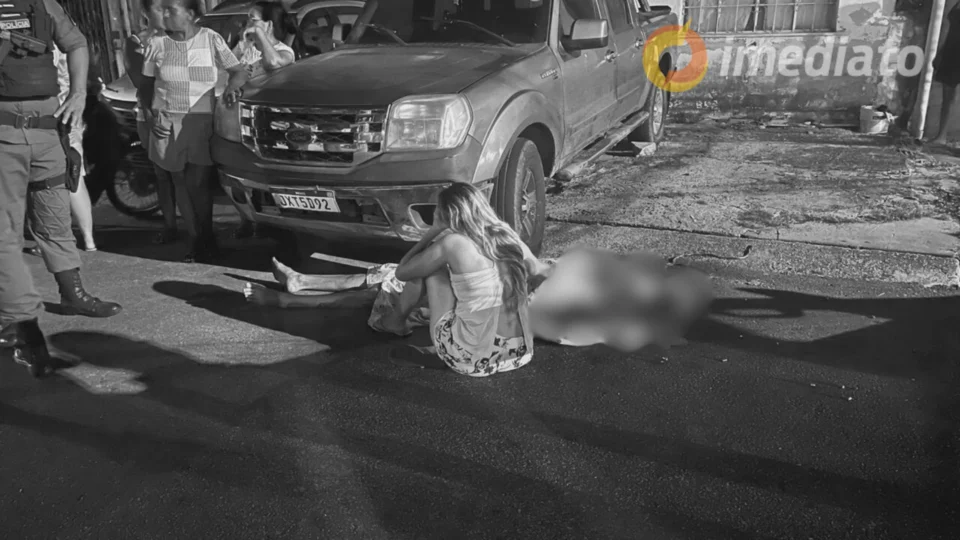 Homem é brutalmente executado a tiros no Santa Luzia; Imagens fortes