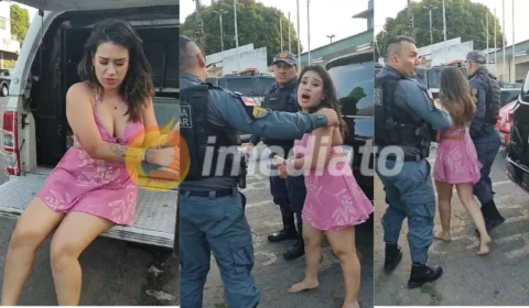 Mulher é presa por desacatar funcionário do Hospital 28 de Agosto; Veja vídeo