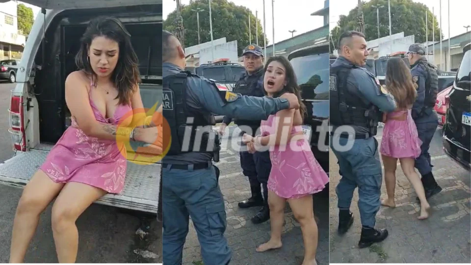 Mulher é presa por desacatar funcionário do Hospital 28 de Agosto; Veja vídeo