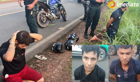 Bandidos fazem arrastão na Zona Oeste de Boa Vista; Dois suspeitos foram presos
