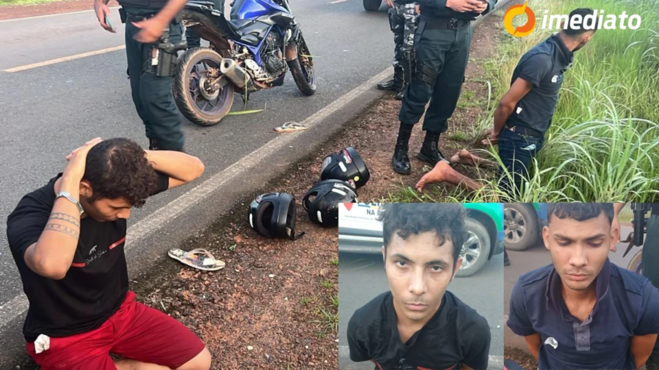Bandidos fazem arrastão na Zona Oeste de Boa Vista; Dois suspeitos foram presos