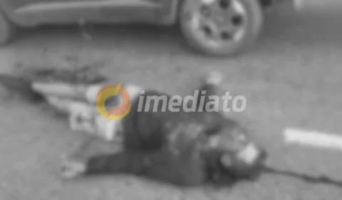 Suspeito morre em tentativa de assalto na Avenida Brasil- RJ; Imagens fortes