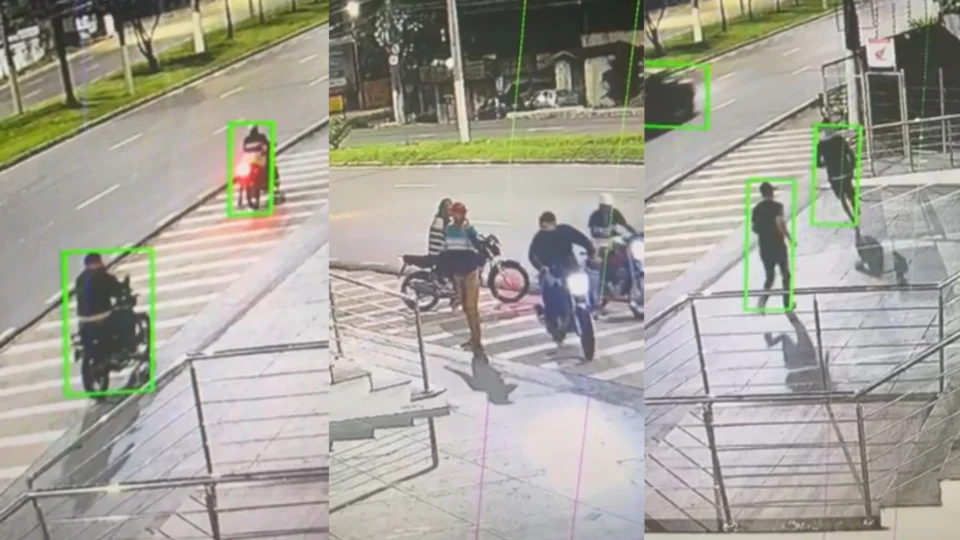 Criminosos invadem concessionária na Av. Max Teixeira e levam motos; Veja vídeos