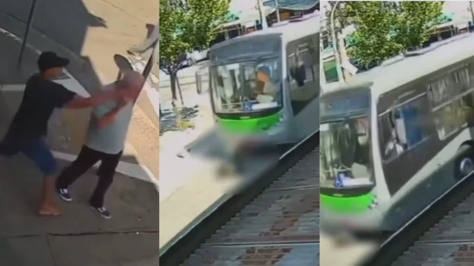 Jovem rouba idoso e morre atropelado por ônibus na fuga; Veja vídeo