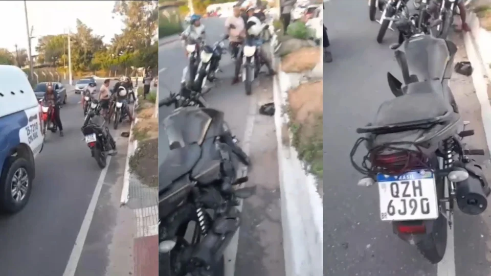 Vídeo: motociclista morre em acidente na Avenida Rodrigo Otávio, em Manaus
