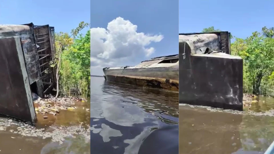 Incêndio em embarcação no Rio Negro: Corpo de Bombeiros confirma três mortes e resgate de 59 passageiros