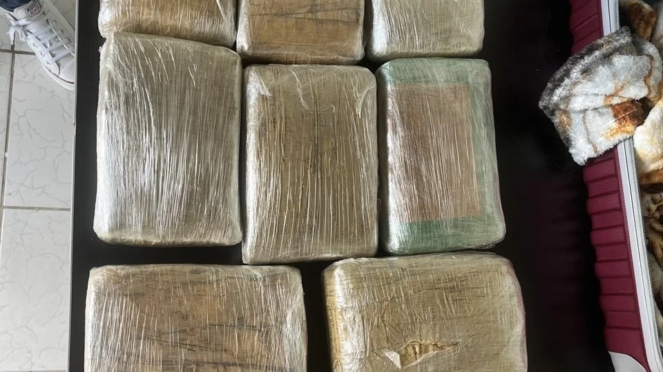 Mulher é presa com 23 quilos de maconha em aeroporto no AM