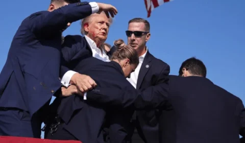 Veja fotos e vídeos do atentado contra o candidato à presidência dos EUA, Donald Trump