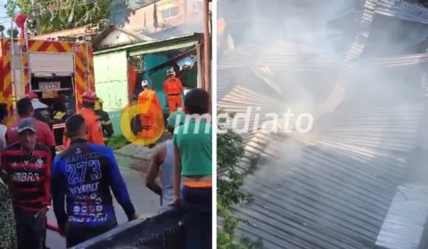 VÍDEOS: Idosa com alzheimer morre carbonizada após ficar trancada em casa no Mauazinho