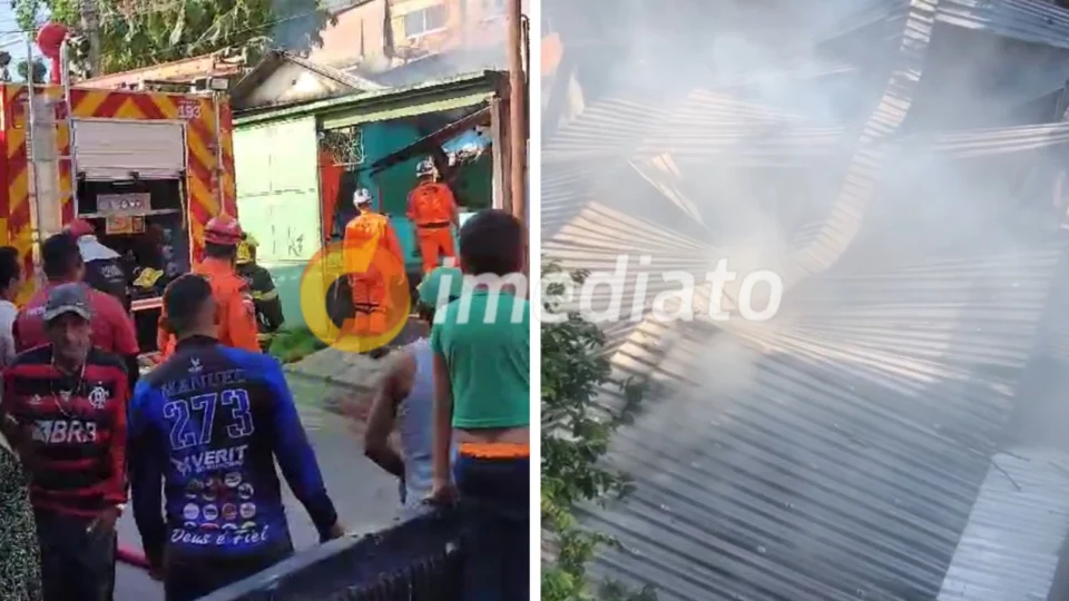 VÍDEOS: Idosa com alzheimer morre carbonizada após ficar trancada em casa no Mauazinho
