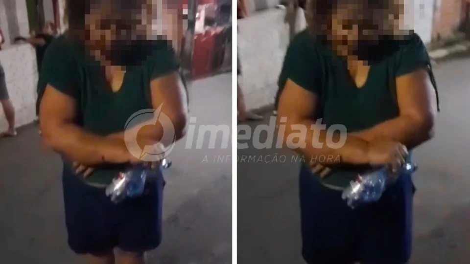 Mulher imóvel por mais de 2 horas assusta moradores que solicitam ajuda em Manaus
