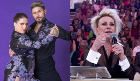 Dança dos Famosos: Ana Maria se emociona com dança de Tati Machado