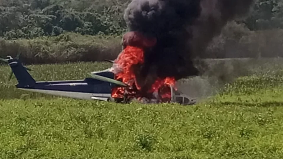 Operação da Polícia Rodoviária Federal em Roraima destrói helicóptero durante Operação contra garimpo