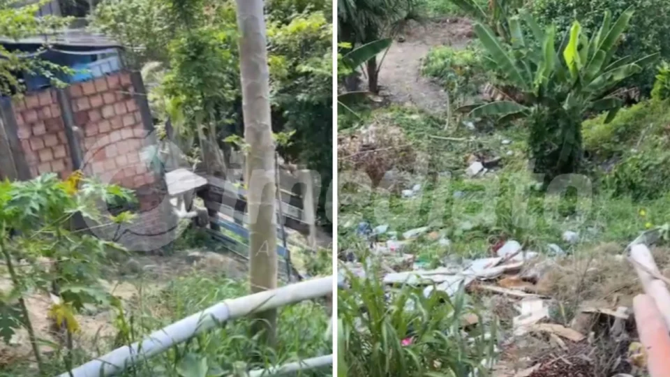 Moradores sofrem com risco de desabamento no bairro Gilberto Mestrinho em Manaus