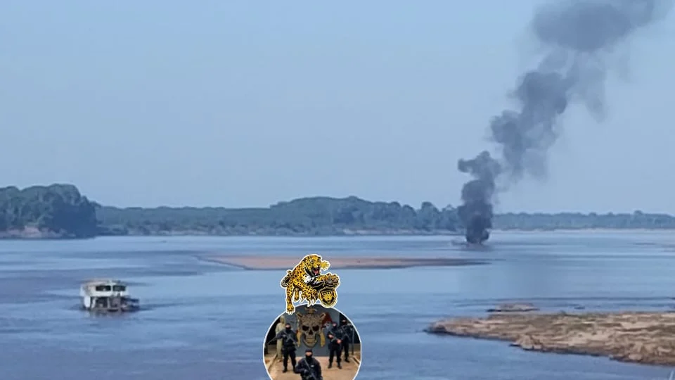 Grande Operação No Rio Madeira em Rôndonia