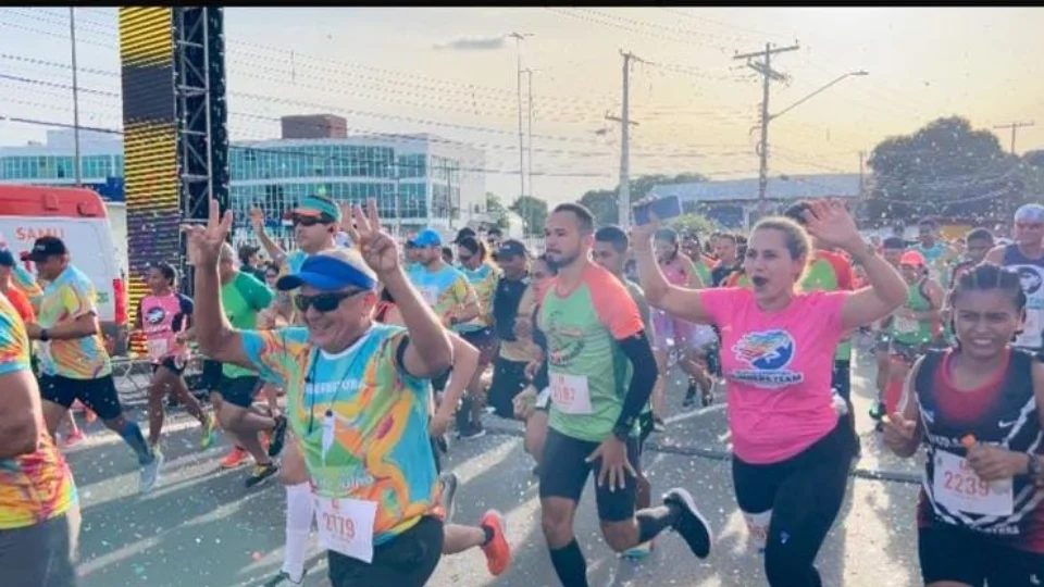 Mais de 7 mil atletas participam da corrida 9 de julho em comemoração ao aniversário de Boa Vista
