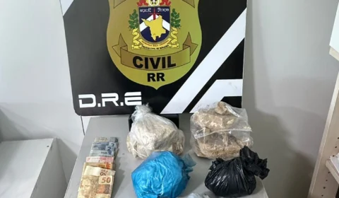 Polícia Civil prende homem com crack e skunk no Murillo Teixeira