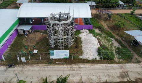 Governo do Amazonas avança com obra de ampliação do sistema de abastecimento de água de Codajás