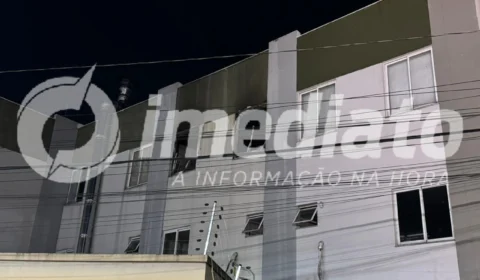 Vídeo: Centro comercial pega fogo no Parque Dez