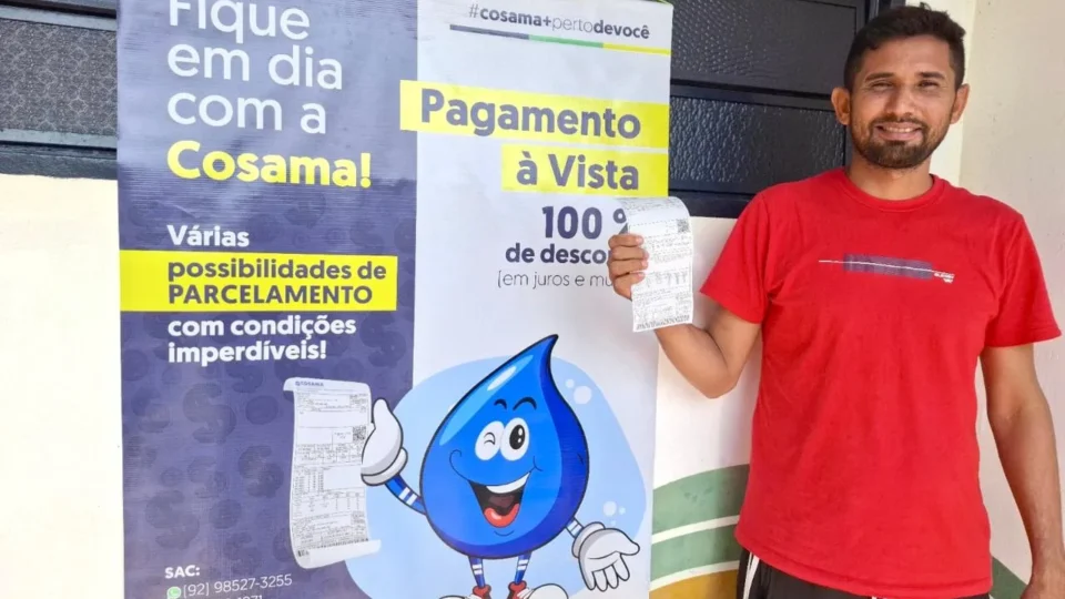 Cosama lança Campanha de Negociação com descontos de até 100% em juros e multas para pagamentos à vista