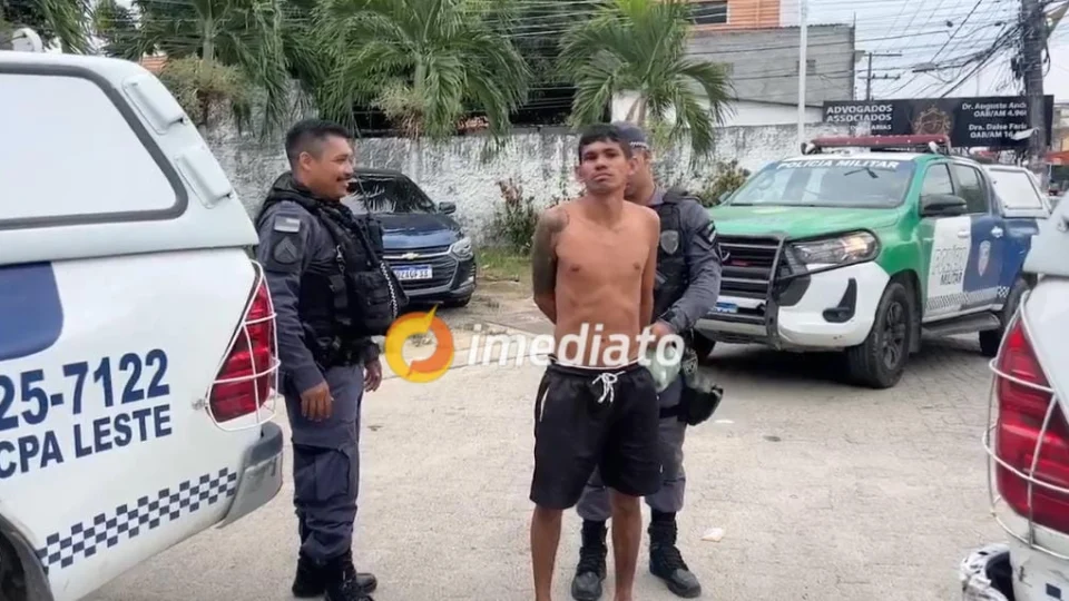 Homem é preso com drogas o ‘Vulgo Rato’ no Jorge Teixeira