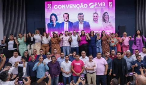 Em convenção, PMB oficializa apoio ao pré-candidato Roberto Cidade à Prefeitura de Manaus