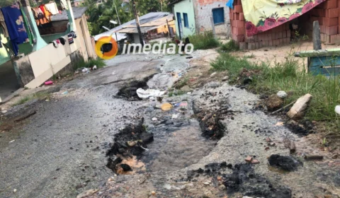 Vazamentos causam transtornos a moradores do Santa Inês