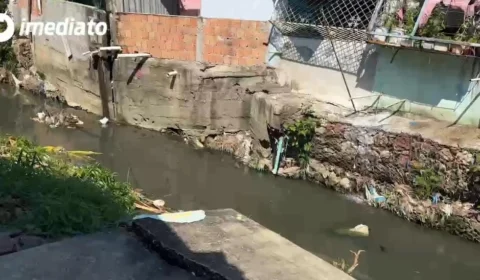 Rip rap que desmoronou ainda não foi recuperado no bairro da Chapada