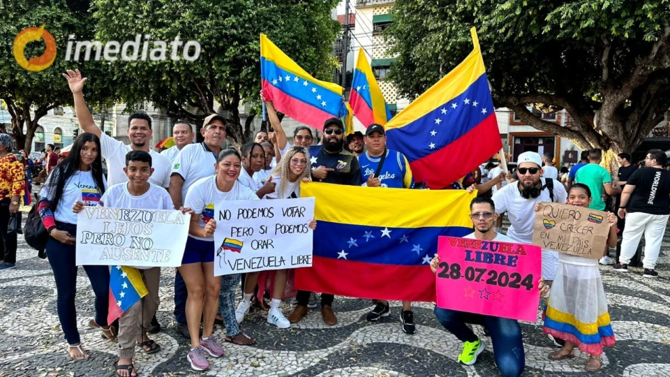 Venezuelanos em Manaus acompanham eleições e expressam desejo de retorno ao País