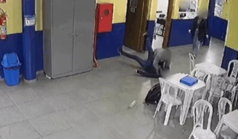 VEJA VÍDEO: aluno autista fica ferido após ser agredido por funcionário de escola